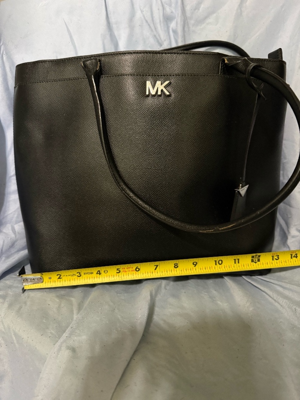 Michael Kors Black Saffiano Leather Laptop Tote